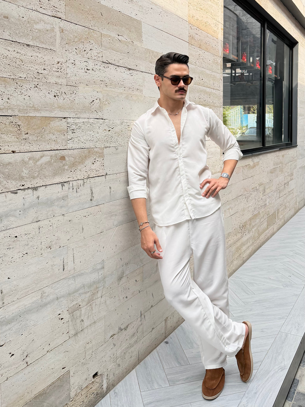 Pearl White – Co-Ord Set