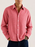 Red And White Checkred Shirt