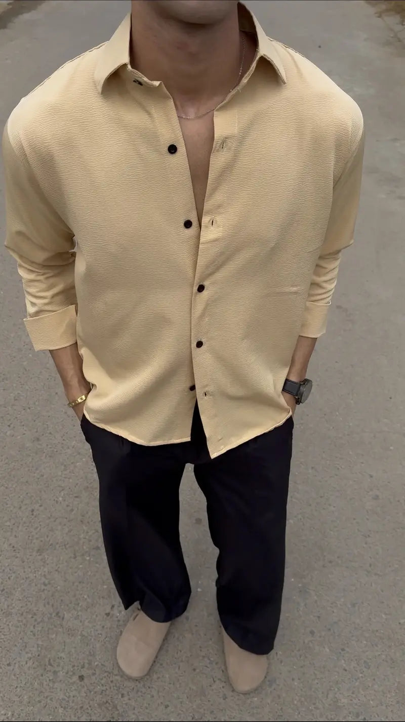 Desert Cream Texture Shirt