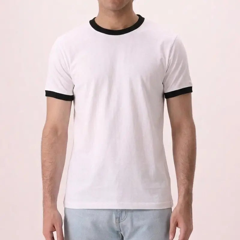 BASIC RINGER TEE FITTED