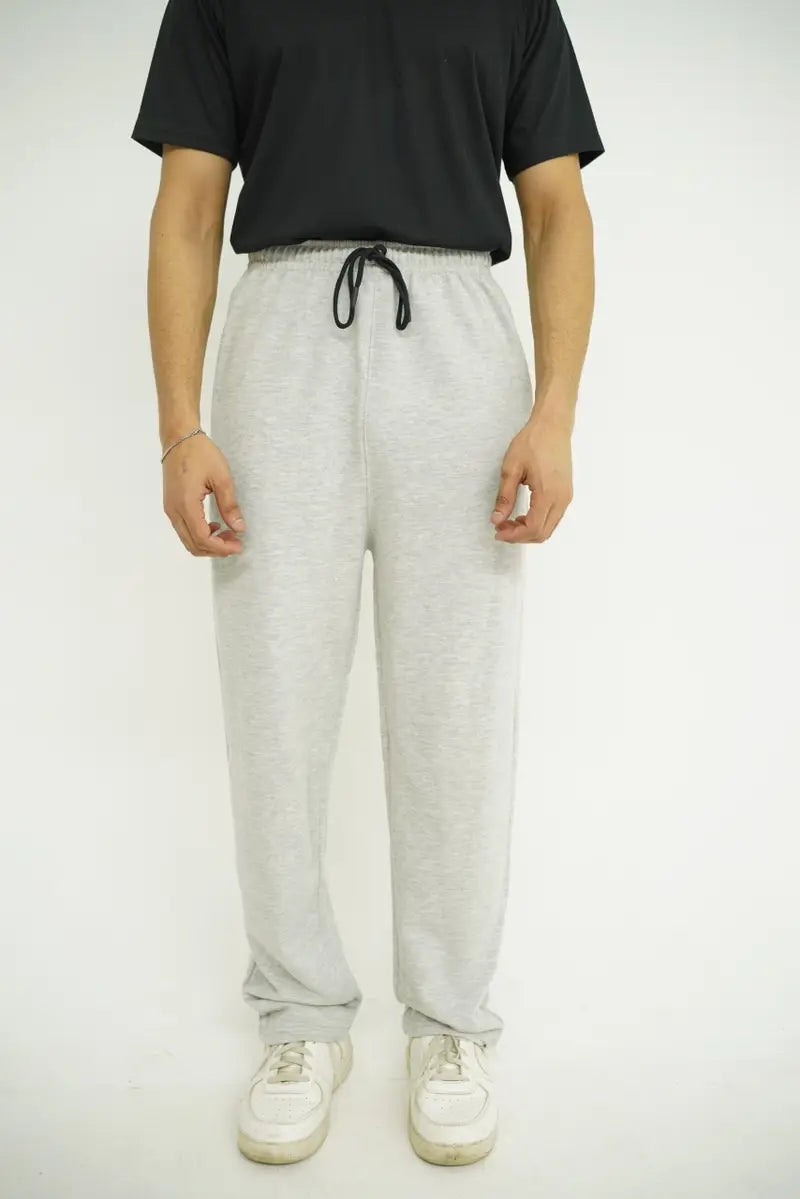 Grey Straight Fit Trouser