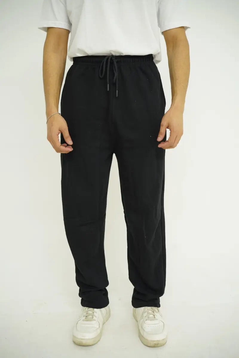 Black Straight Fit Trouser