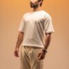 Retrieve Winter Edition 2024, gentzo Drop Needle Tee-White, gentzo, Drop Needle Tee-White, drop needle tee, white men’s t-shirt, men’s textured white t-shirt, classic white drop needle tee, stylish men’s t-shirt, premium white t-shirt for men, layering tee for men, breathable drop needle t-shirt, crew neck white tee, modern men’s t-shirt.