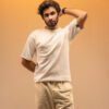 Retrieve Winter Edition 2024, gentzo Drop Needle Tee-White, gentzo, Drop Needle Tee-White, drop needle tee, white men’s t-shirt, men’s textured white t-shirt, classic white drop needle tee, stylish men’s t-shirt, premium white t-shirt for men, layering tee for men, breathable drop needle t-shirt, crew neck white tee, modern men’s t-shirt.