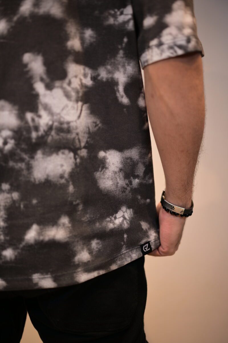 Oversized Acid Wash T-Shirt, Gentzo, Acid Wash T-Shirt, Cotton Jersey, Streetwear, Oversized Fit, Black Grey T-Shirt, Casual T-Shirt, Men’s Fashion, Vintage Style, Breathable Cotton, Relaxed Fit, Layering Tee