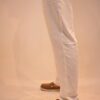 Beige Linen Trouser, Gentzo, Linen Blend Pants, Lightweight Summer Trousers, Men’s Casual Bottoms, Tailored Fit Pants, Vacation Wear, Adjustable Waist Pants, Breathable Linen Trousers, Smart Casual Trousers, Relaxed Fit Linen, Men’s Beige Pants