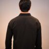 Black Textured Shirt, Gentzo, Men’s Shirt, Textured Cotton Shirt, Breathable Shirt, Casual Shirt, Formal Shirt, Classic Collar Shirt, Button-Down Shirt, Tailored Fit Shirt, Stylish Black Shirt, Workwear, Weekend Wear, Premium Cotton Shirt, Modern Essential Shirt