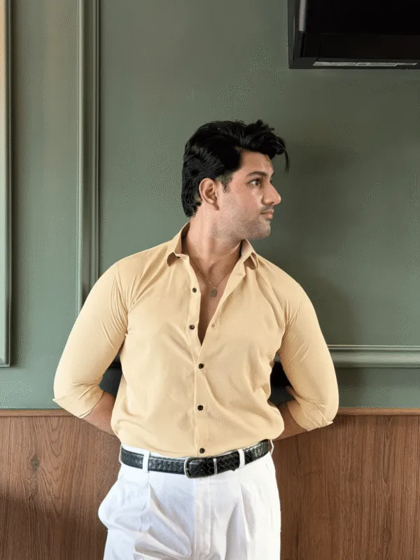 Desert Cream Texture Shirt