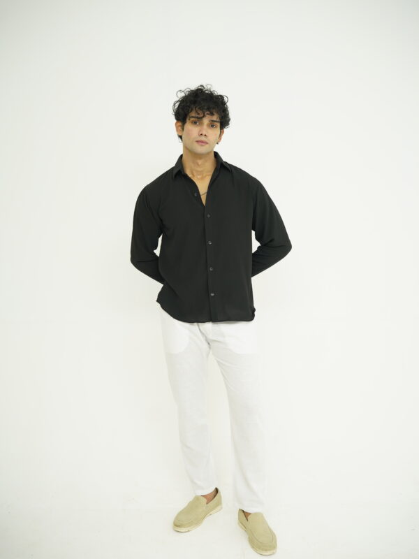 Black & White Linen Essentials Set