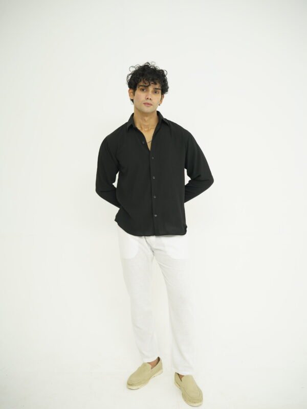 Black & White Linen Essentials Set