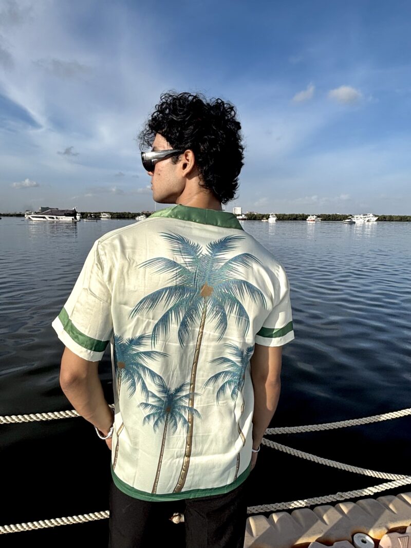 Coastal Luxe Palm Shirt - Image 4