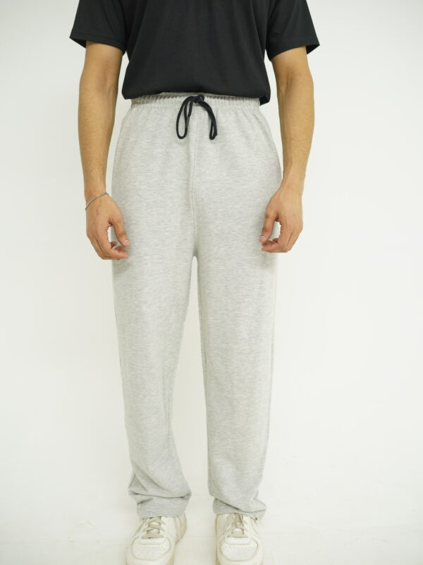 Grey Straight Fit Trouser