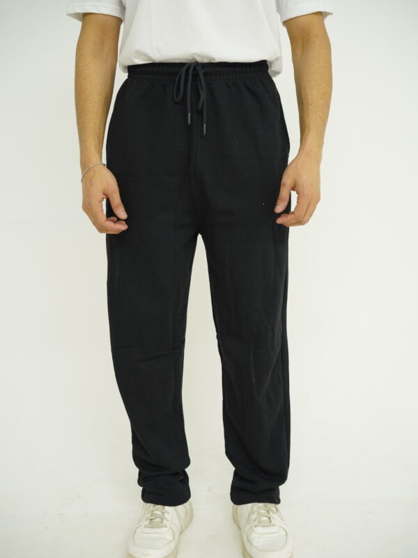 Black Straight Fit Trouser