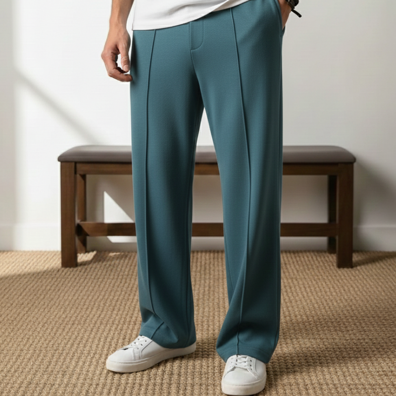 Sage Green Pleated Trouser