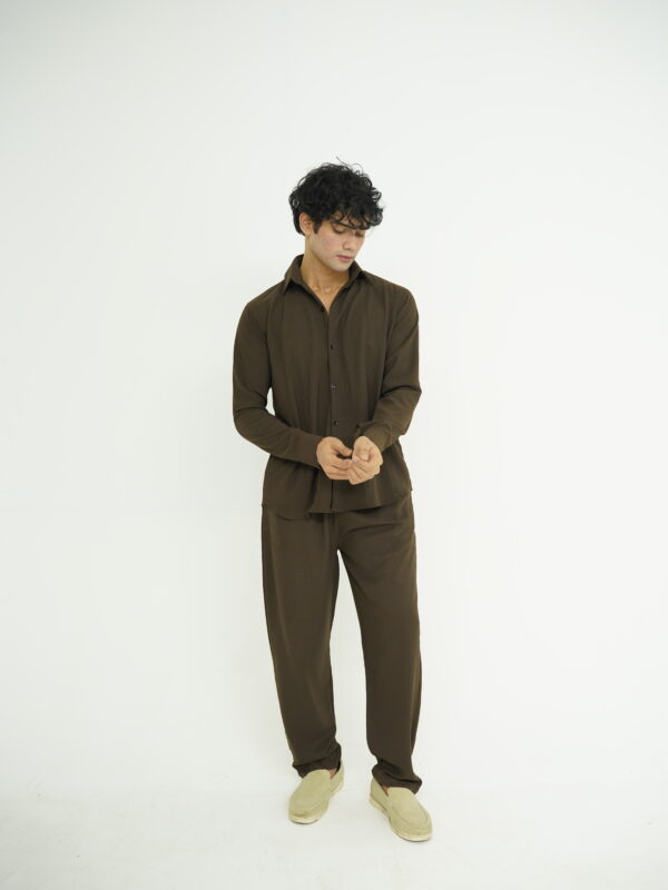 Brown Linen Texture Cordset