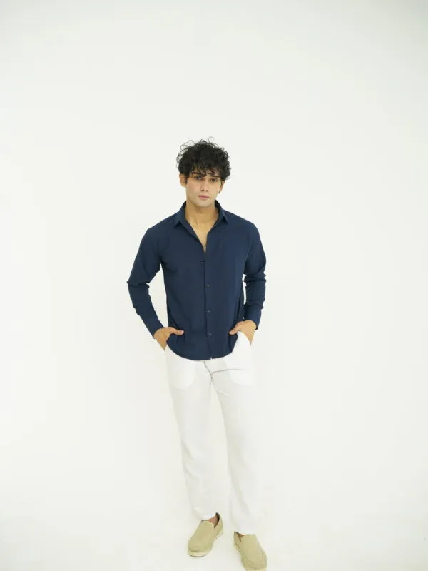 NAVY AND WHITE SET
