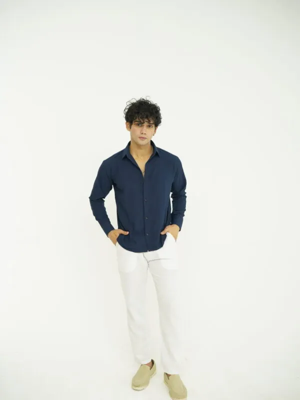 NAVY AND WHITE SET