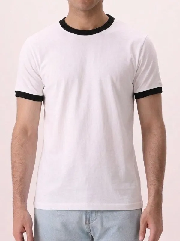 BASIC RINGER TEE FITTED