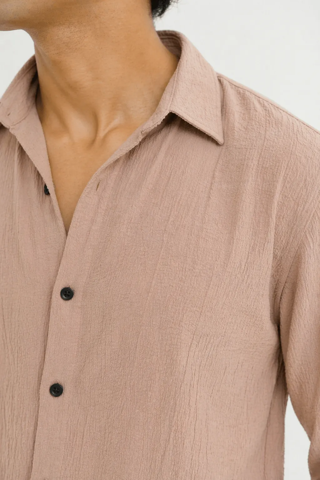 OATMEAL TEXTURE SHIRT - Image 2
