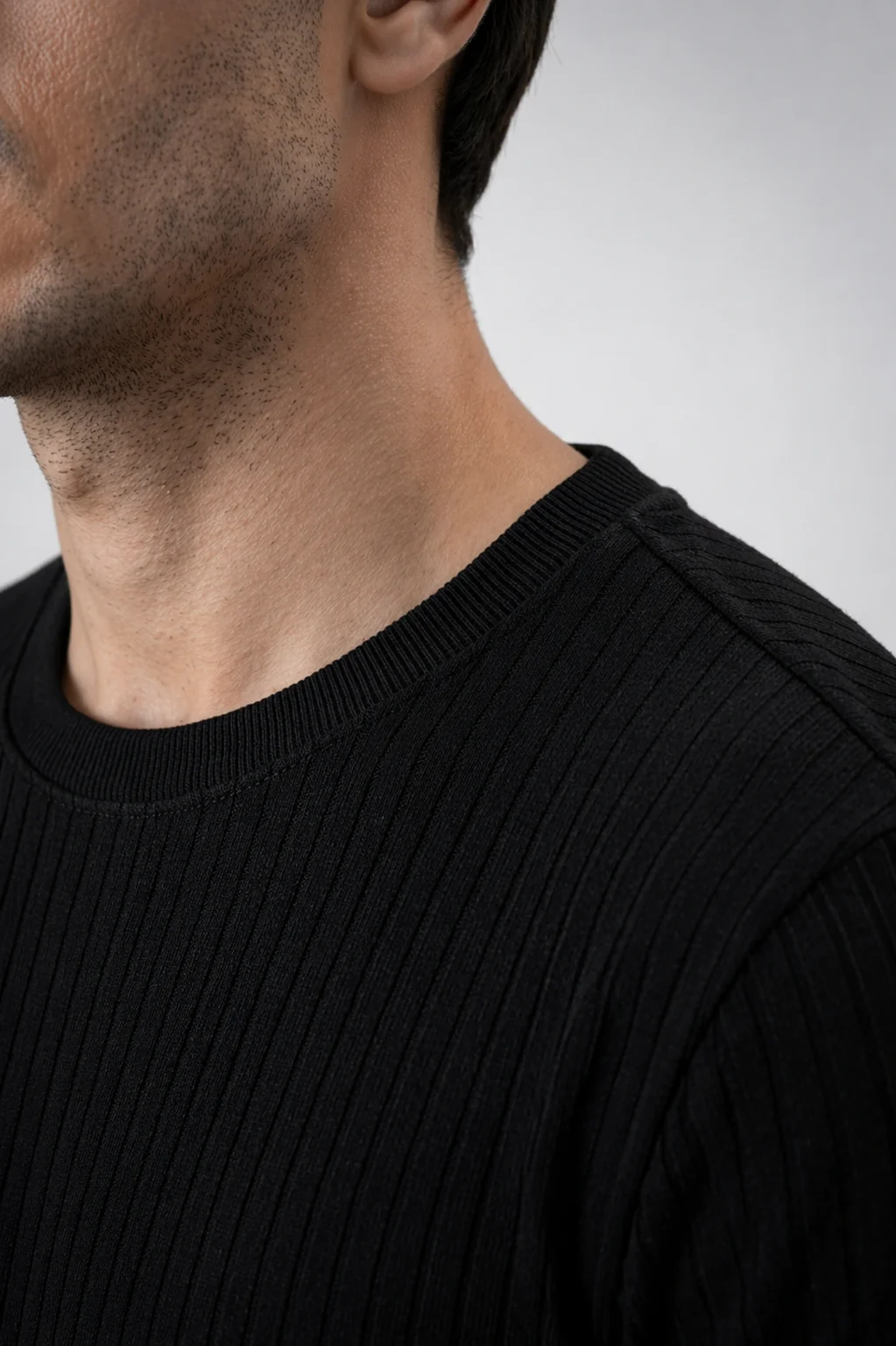 DROP NEEDLE TEE-BLACK - Image 2