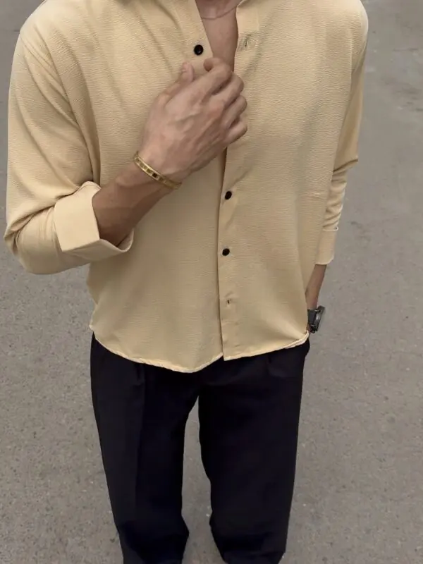 Desert Cream Texture Shirt